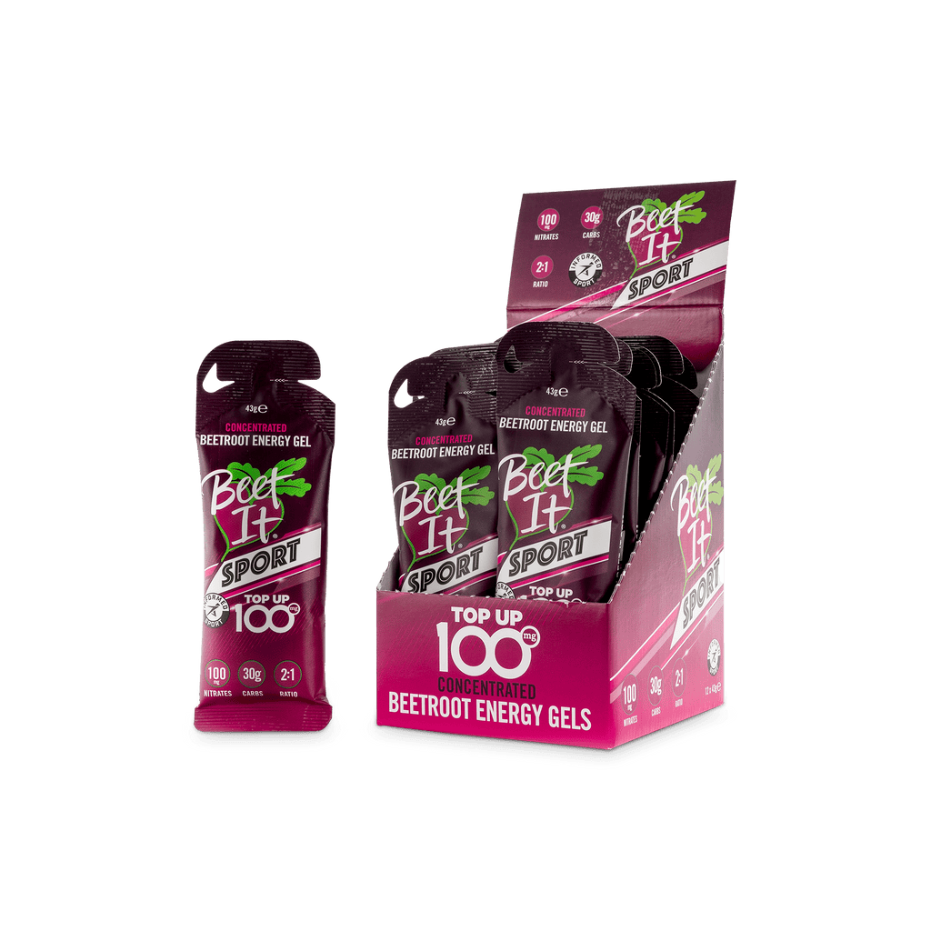 Beet It Sport Top Up 100 - 12 Energy Gels - MacroPanora