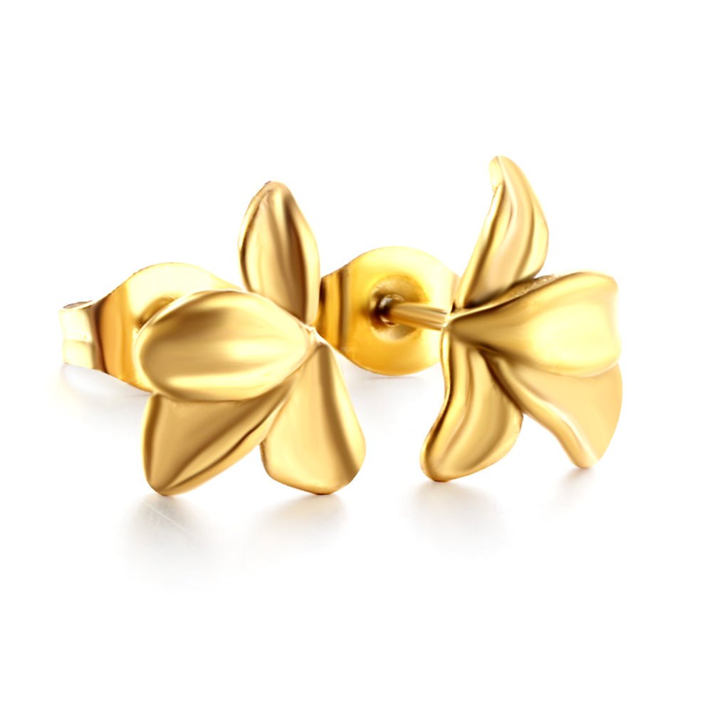 Blooming Half Flower Studs - MacroPanora