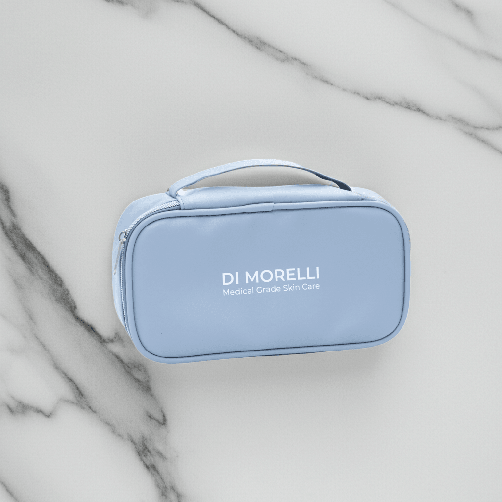 Blue Cosmetic Bag - MacroPanora
