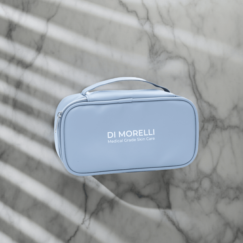 Blue Cosmetic Bag - MacroPanora