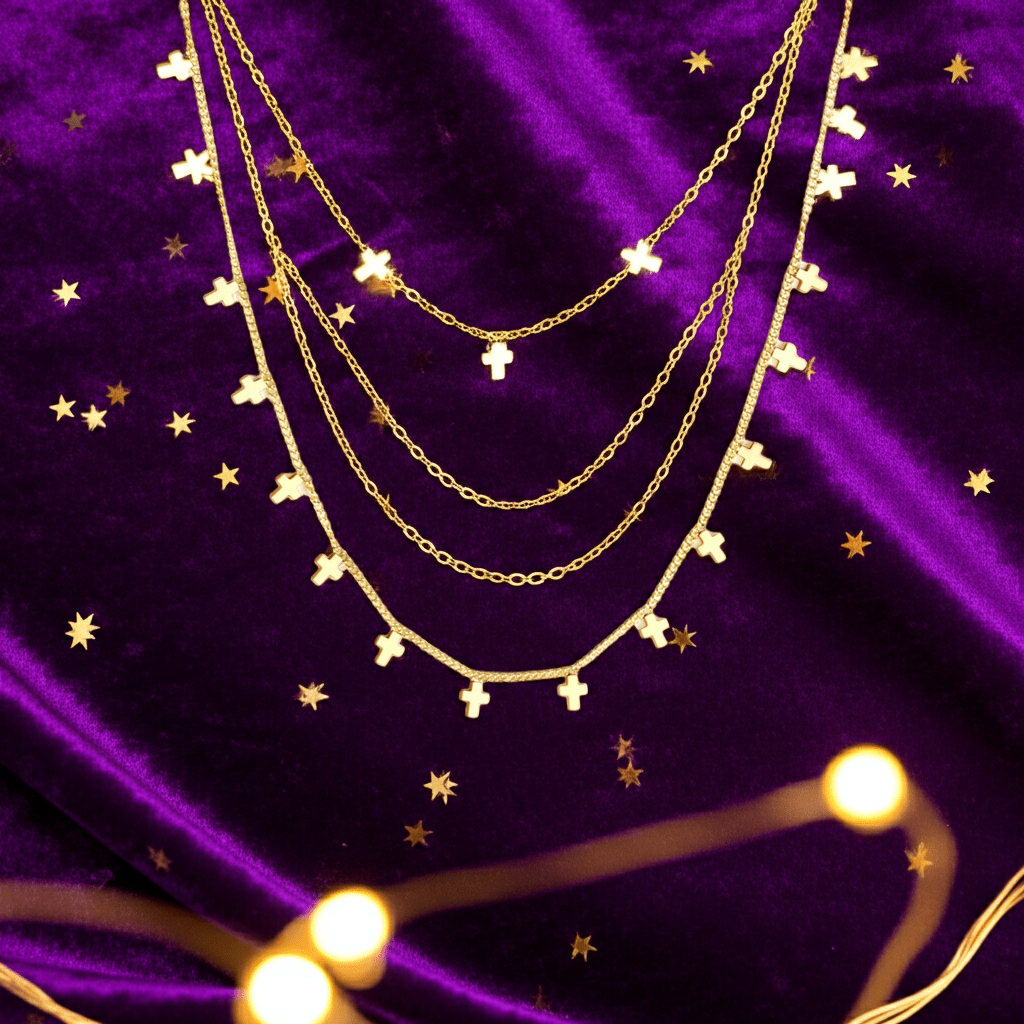 Bohemian Starry Chain Necklace - MacroPanora