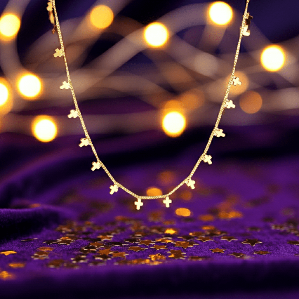Bohemian Starry Chain Necklace - MacroPanora