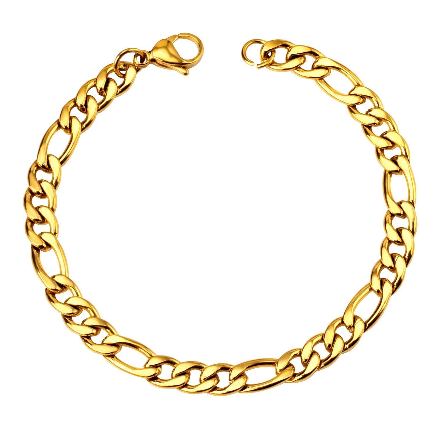 Boho Cuban Chain Bangle - MacroPanora