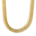 Braided Charm Chain Necklace - MacroPanora