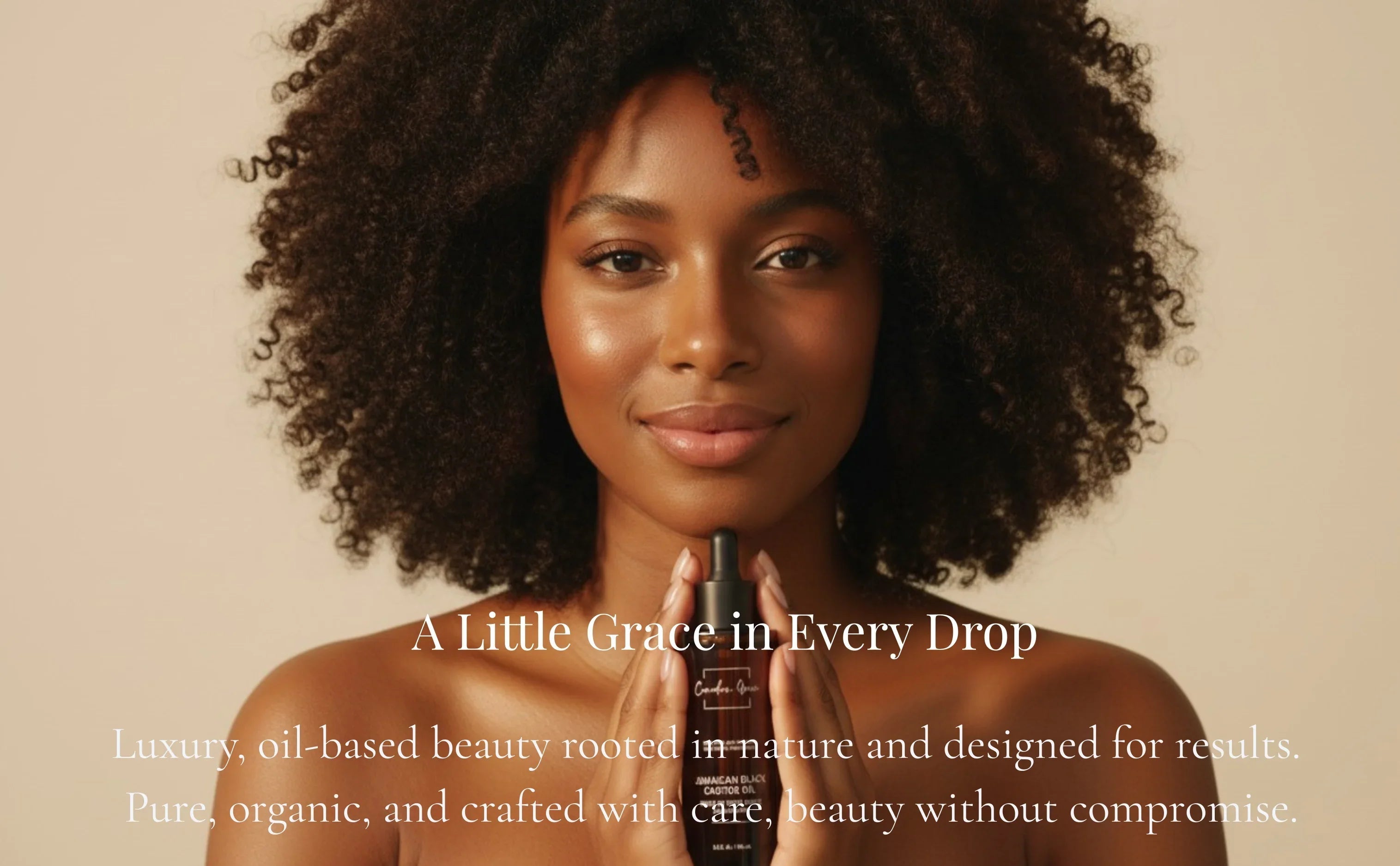 Canadian Grace 100% Organic Jamaican Black Castor Oil – For Hair Growth, Edges & Root Strength - MacroPanora