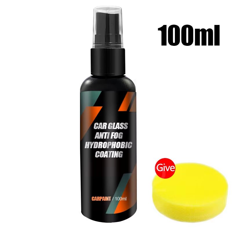 Car Glass Anti - Rain Water Spray Repellent Nano Coating Hydrophobic Waterproof Agent Oil Film Removing Auto Glass Film Agent - MacroPanora