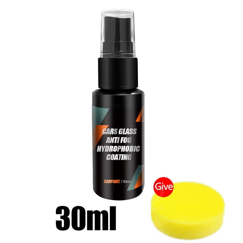 Car Glass Anti - Rain Water Spray Repellent Nano Coating Hydrophobic Waterproof Agent Oil Film Removing Auto Glass Film Agent - MacroPanora