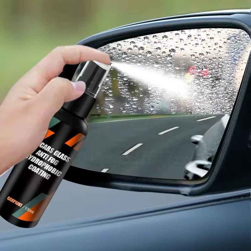 Car Glass Anti - Rain Water Spray Repellent Nano Coating Hydrophobic Waterproof Agent Oil Film Removing Auto Glass Film Agent - MacroPanora