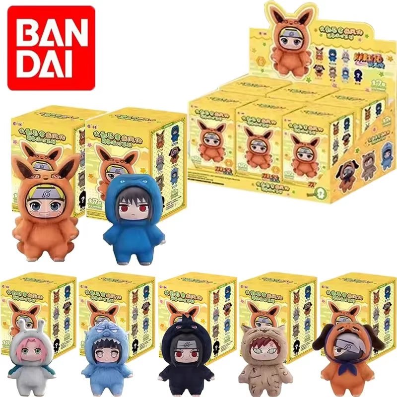 Cartoon Backpack Pendant, Anime Peripheral Gift Box, Naruto Blind Box Gift, Naruto Shipship Party Series - MacroPanora