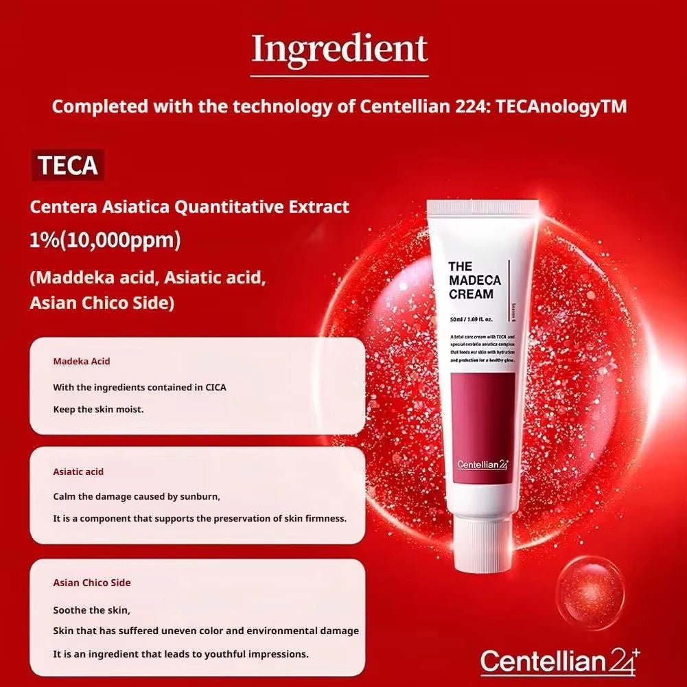 Centellian24 Sixth Generation Anti - Wrinkle and Aging Moisturizing Cream 50ml - Korean Skincare Solution for Face Care - MacroPanora
