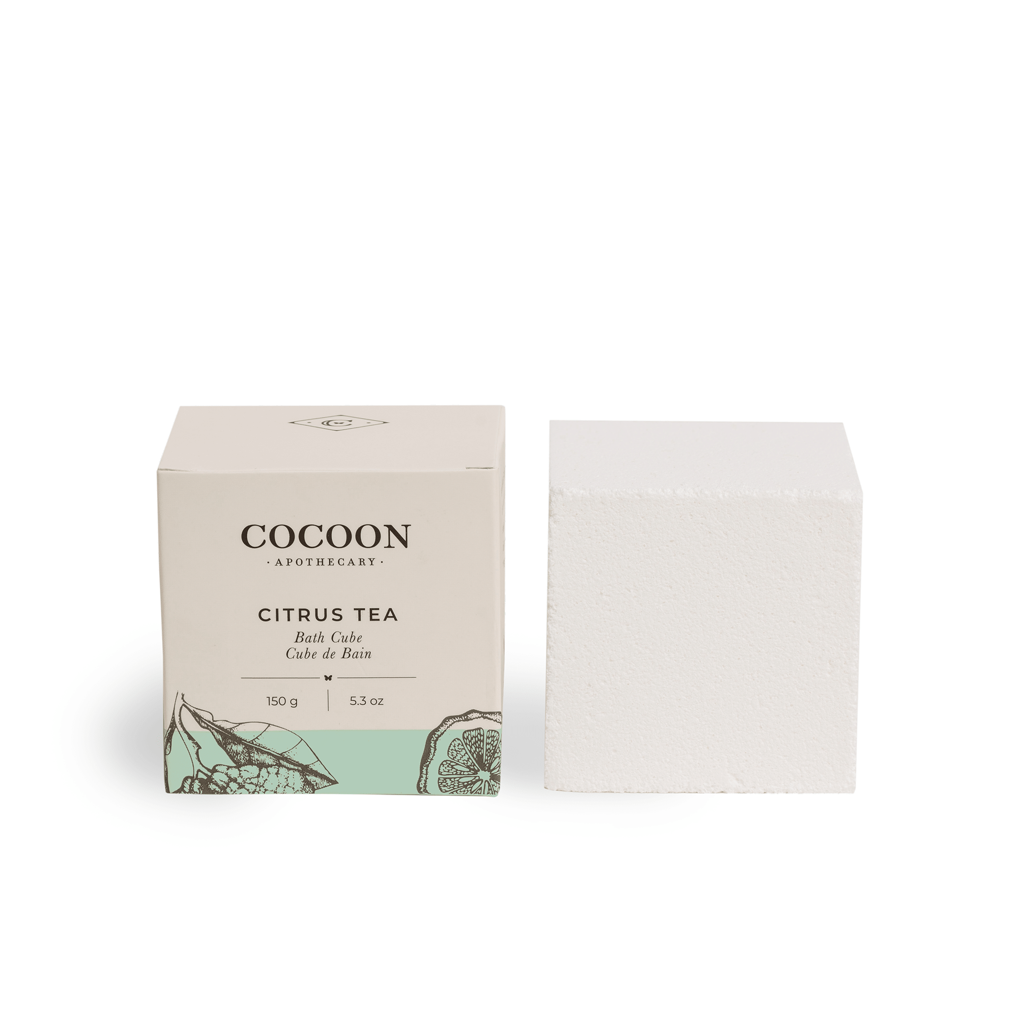 Citrus Tea Bath Cube - MacroPanora