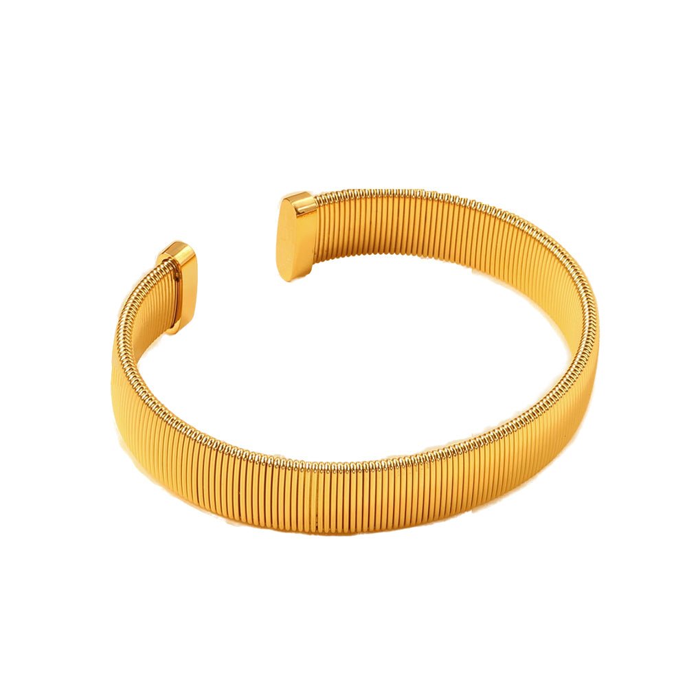 Classic Gold Bangle - MacroPanora