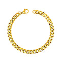 Classic Gold Cuban Bracelet - MacroPanora