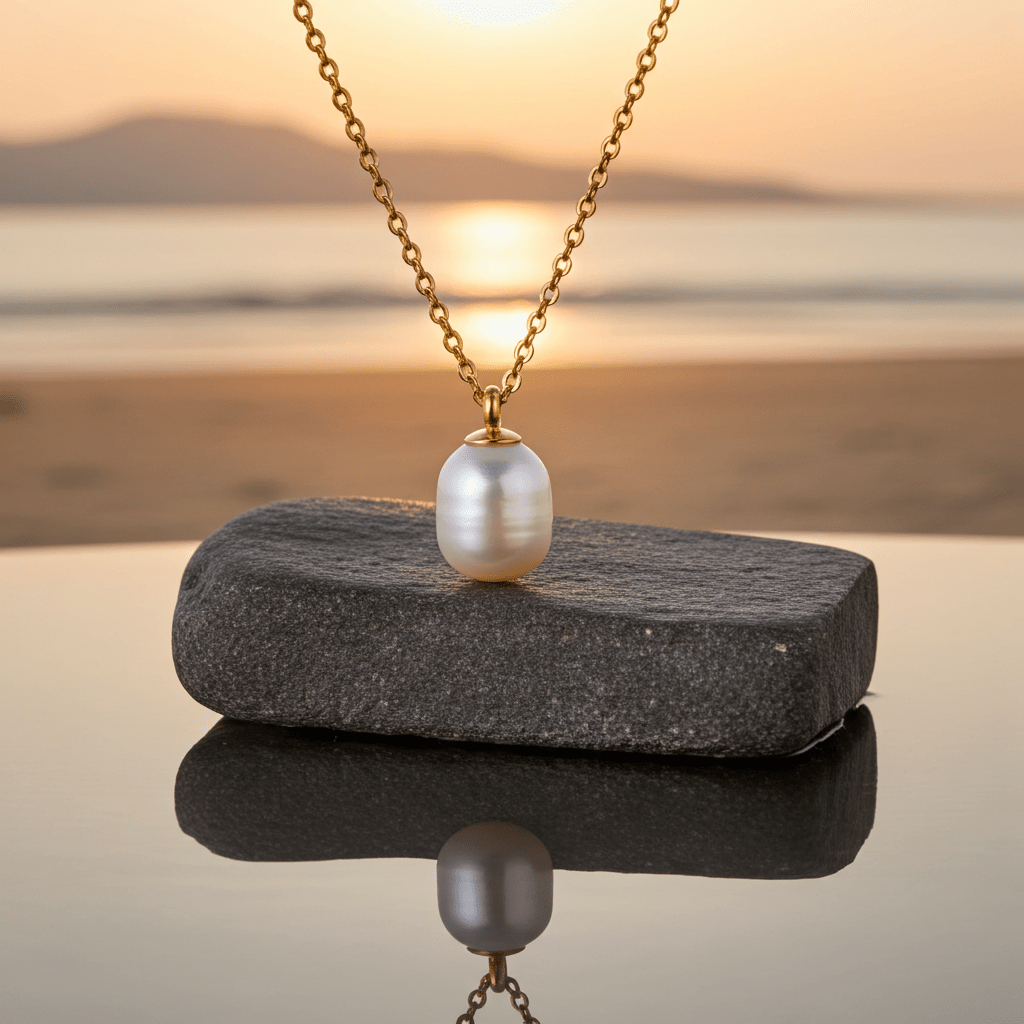 Classic Pearl Pendant - MacroPanora