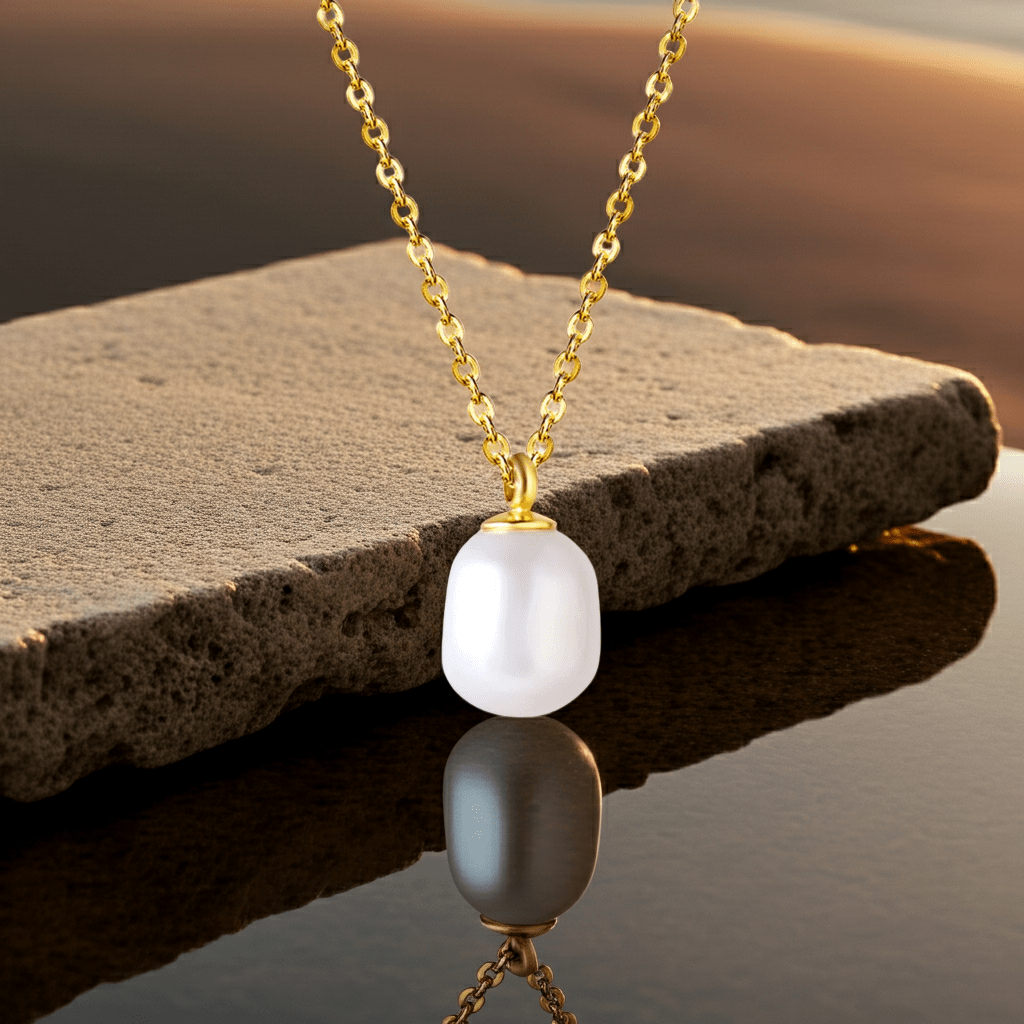 Classic Pearl Pendant - MacroPanora