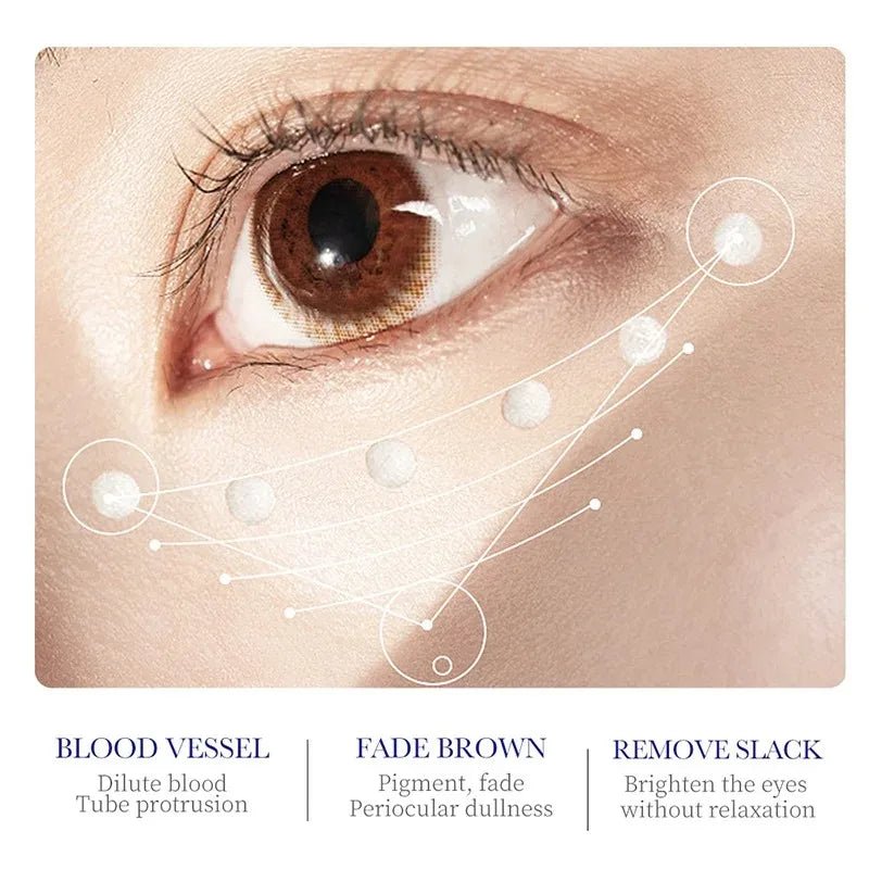 Collagen Eye Cream Skincare anti Dark Circles Eye Bags Firming Moisturizing Fade Fine Lines Cream Skincare Products for Eye - MacroPanora