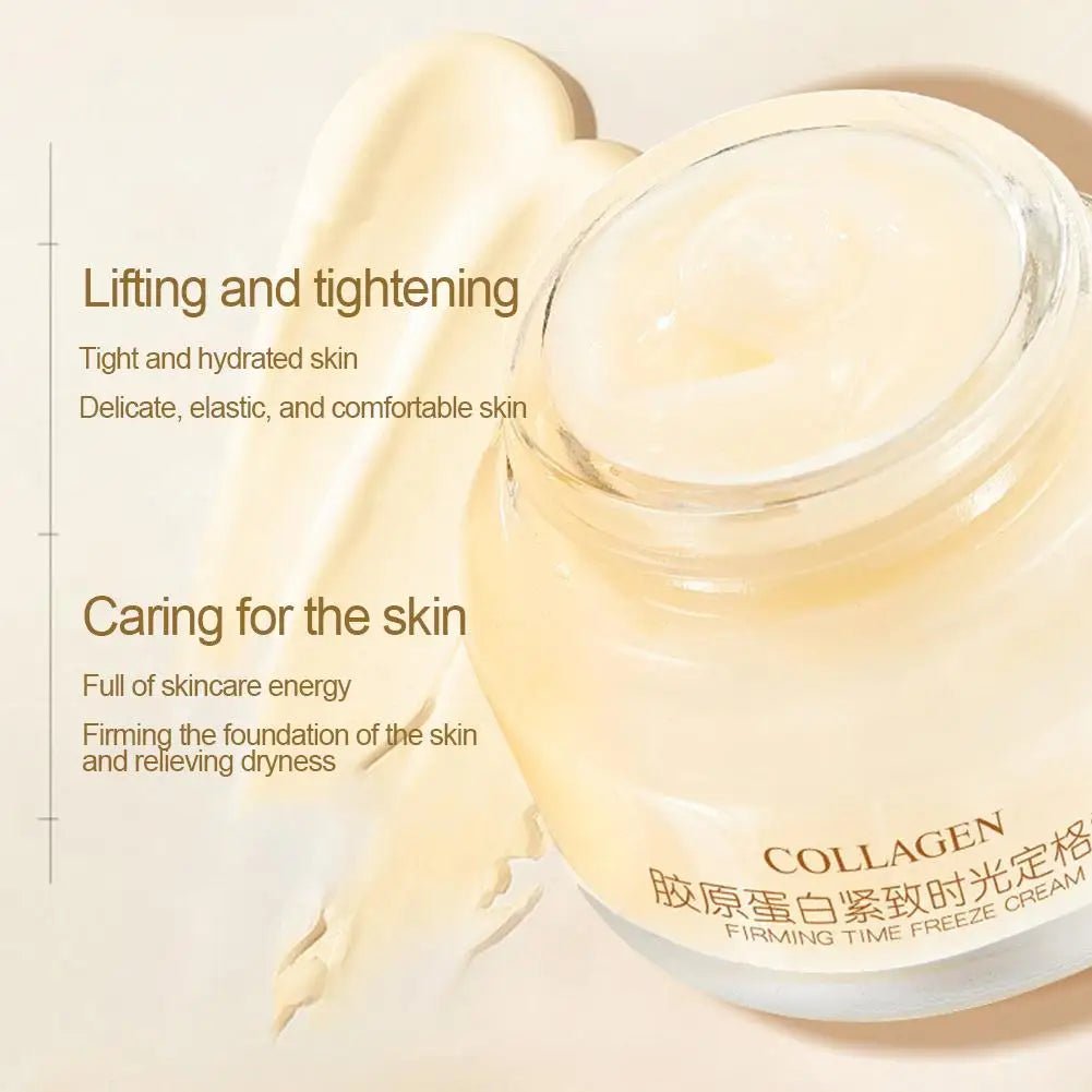 Collagen Face Cream Lifting Firming Cream Moisturizing, Illuminating,Reduces Wrinkles & Fine Lines Brighten Skin Products - MacroPanora