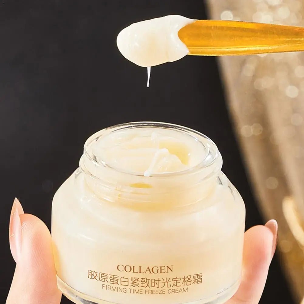 Collagen Face Cream Lifting Firming Cream Moisturizing, Illuminating,Reduces Wrinkles & Fine Lines Brighten Skin Products - MacroPanora