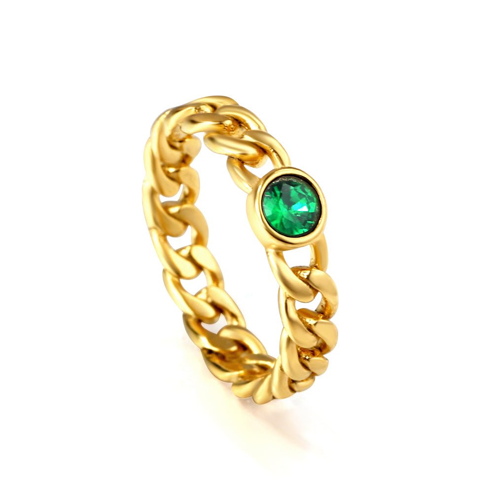 Contemporary Gold Band - MacroPanora