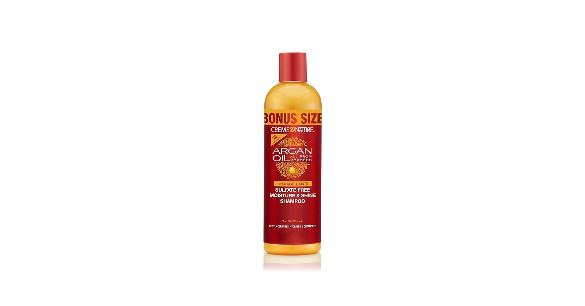 CREME OF NATURE SULFATE FREE MOISTURE & SHINE SHAMPOO 15.2OZ - MacroPanora