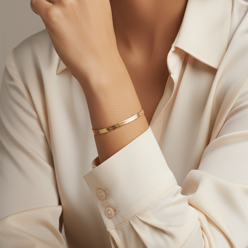 Crystal Bloom Bangle - MacroPanora