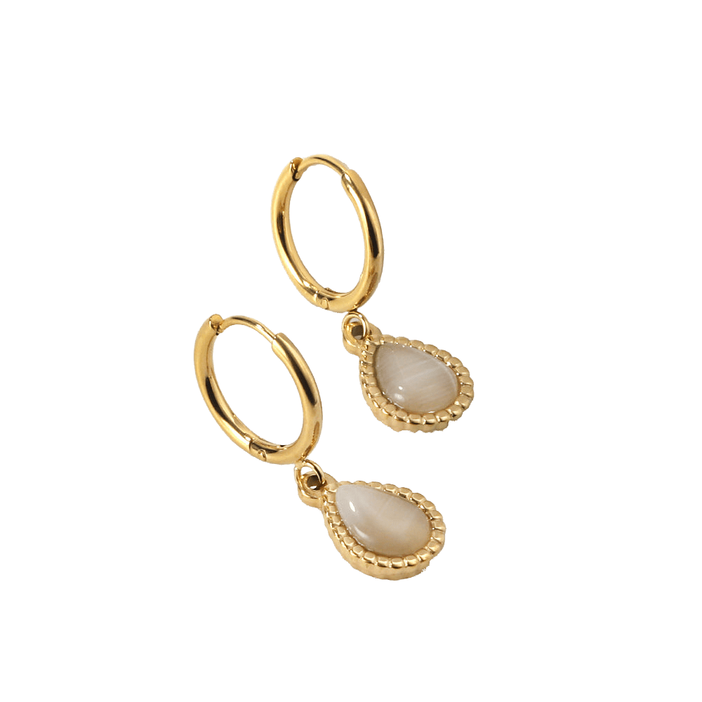 Crystal Teardrop Earrings - MacroPanora