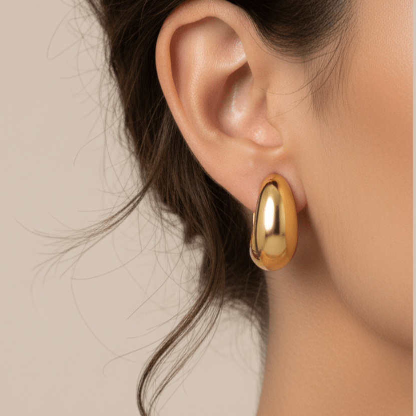 Curved Open Hoops - MacroPanora