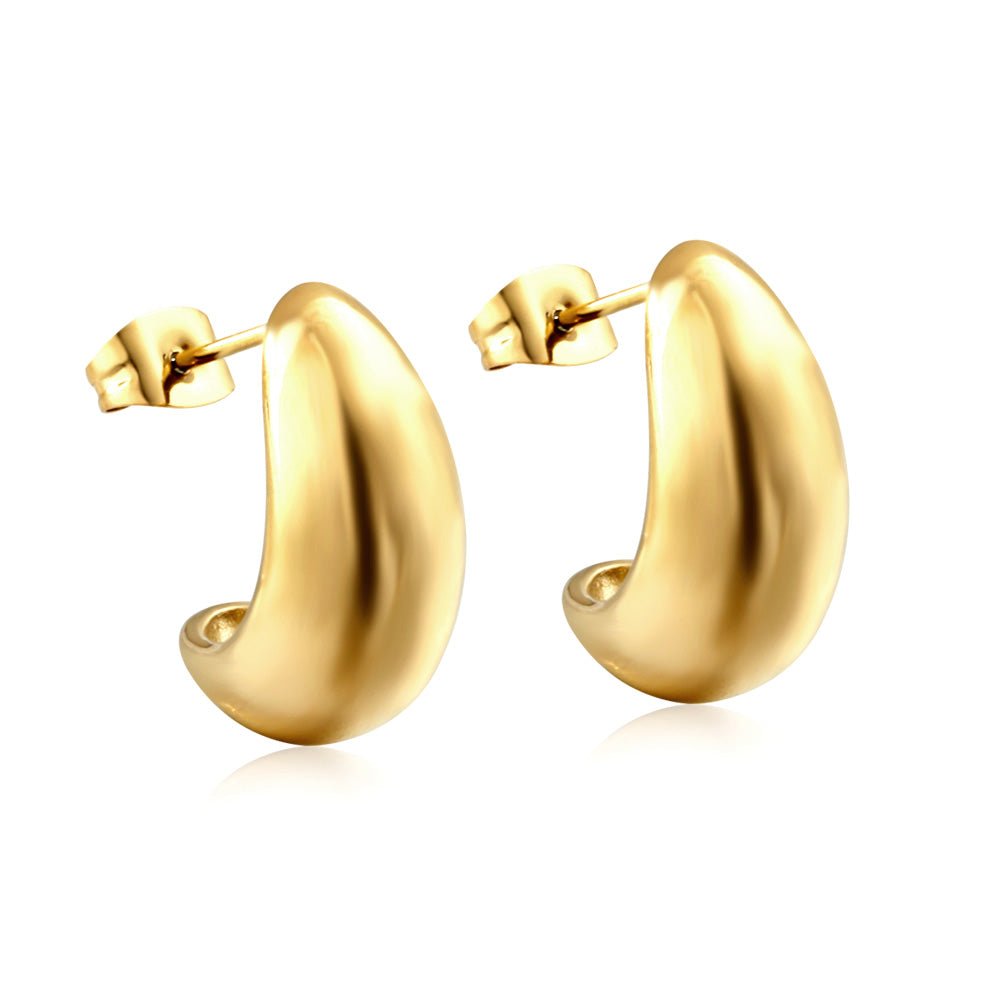 Curved Open Hoops - MacroPanora