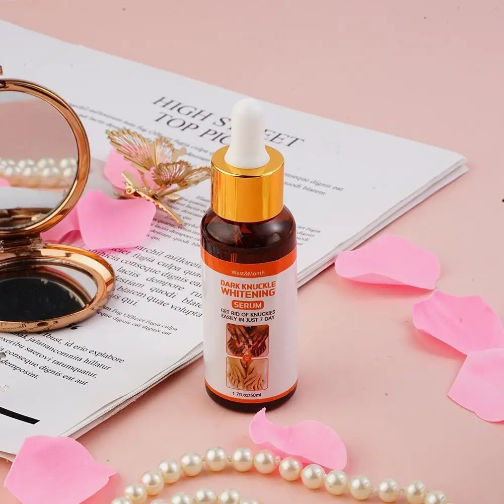 Dark Knuckles Lightening Serum Hand Knuckle Elbows Knee Lighten Oil Intense Stains Remover Products Beauty Care 50Ml - MacroPanora