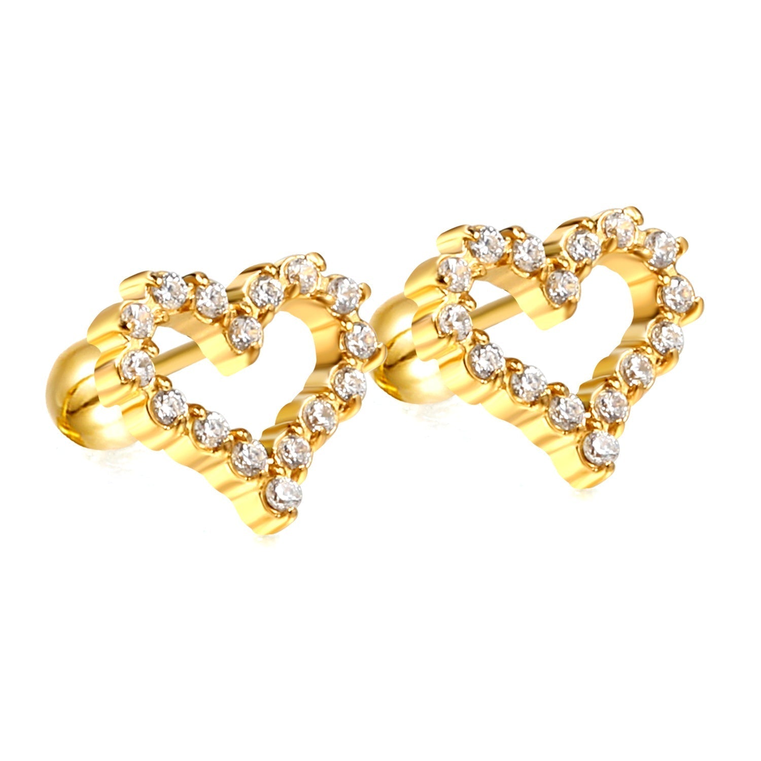 Diamond Heart Hoops - MacroPanora