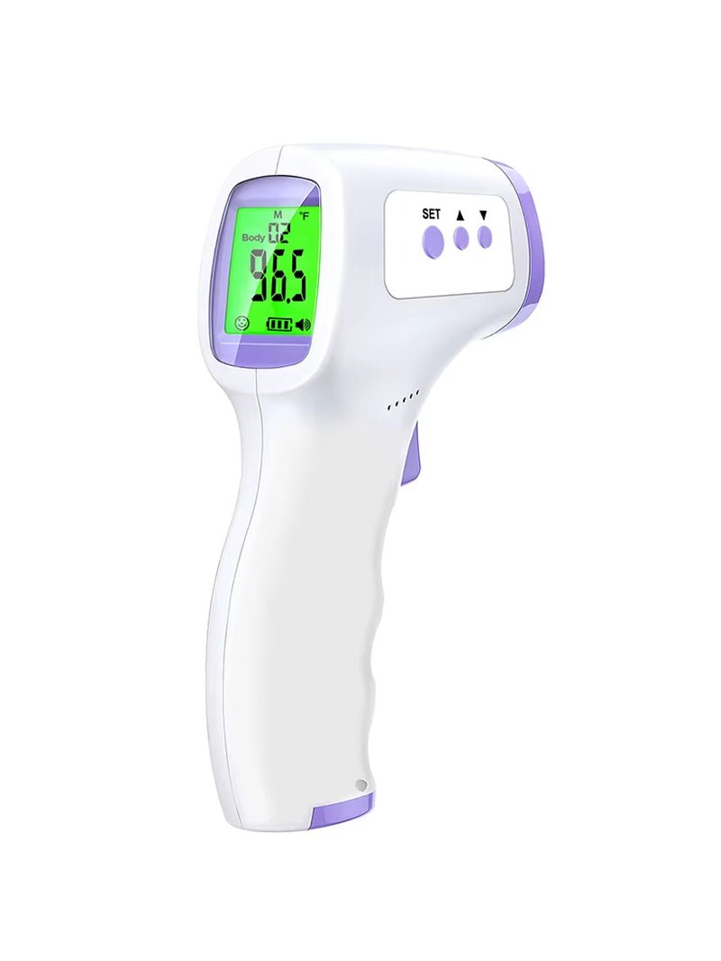 Digital Infrared Thermometer Forehead Body Non - Contact Fever Thermometers or Medical Portable Finger Pulse Oximeter Blood Oxygen - MacroPanora