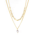 Double Chain Pearl Drop - MacroPanora