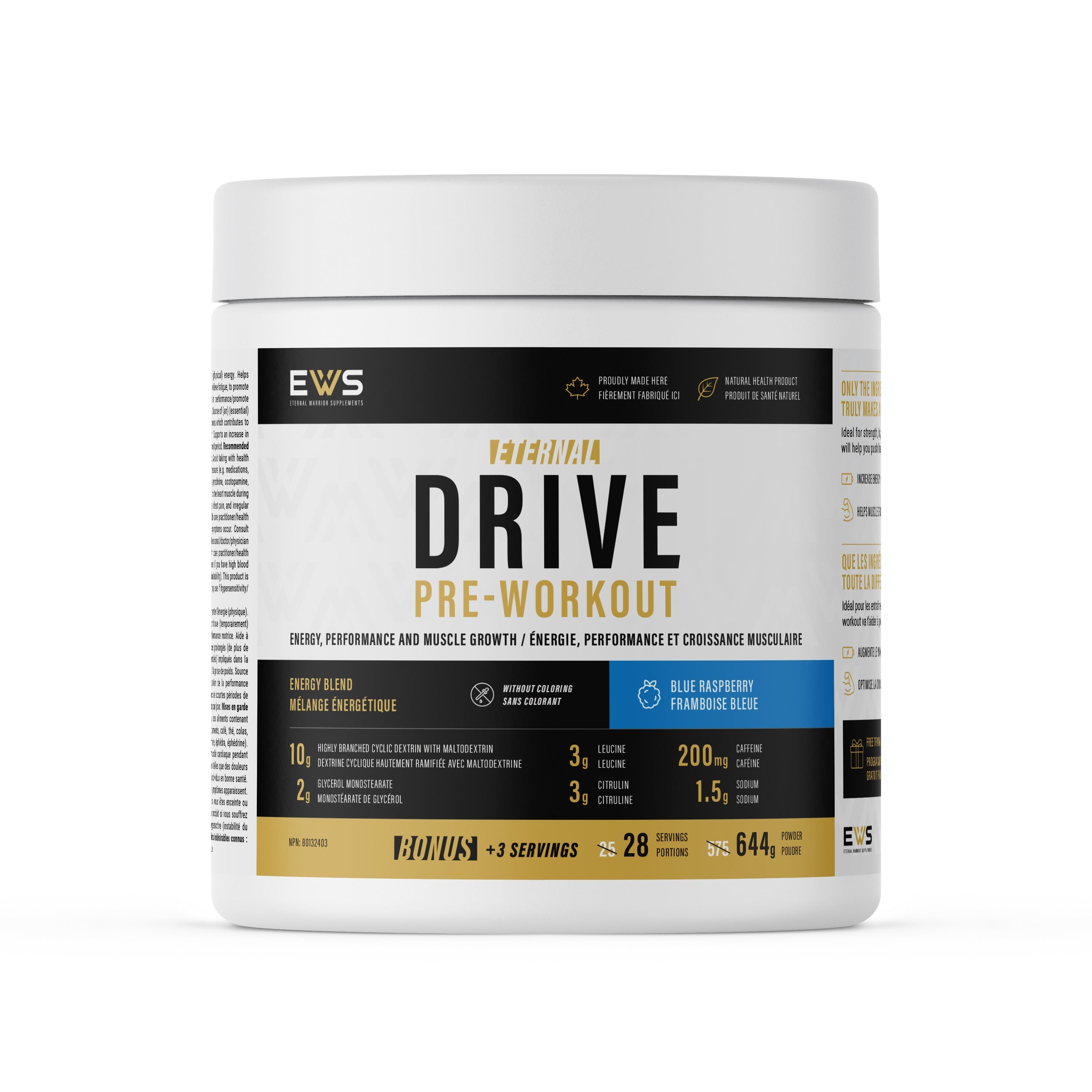 Drive Pre - Workout - MacroPanora