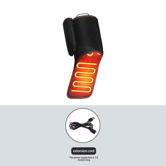 Electric Heated Ankle Massager - 3 - Level Adjustment - Muscle Relax & Ankle Joint Comfort - Foot Care for Fitness Fans/Seniors - MacroPanora