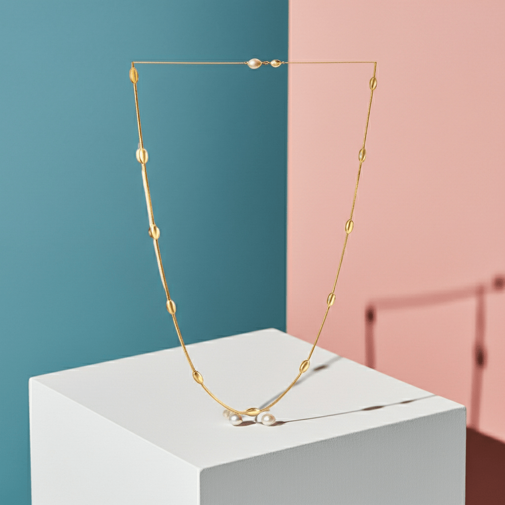 Eleven Pearls Necklace - MacroPanora