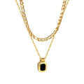 Emerald Bar Double Chain - MacroPanora