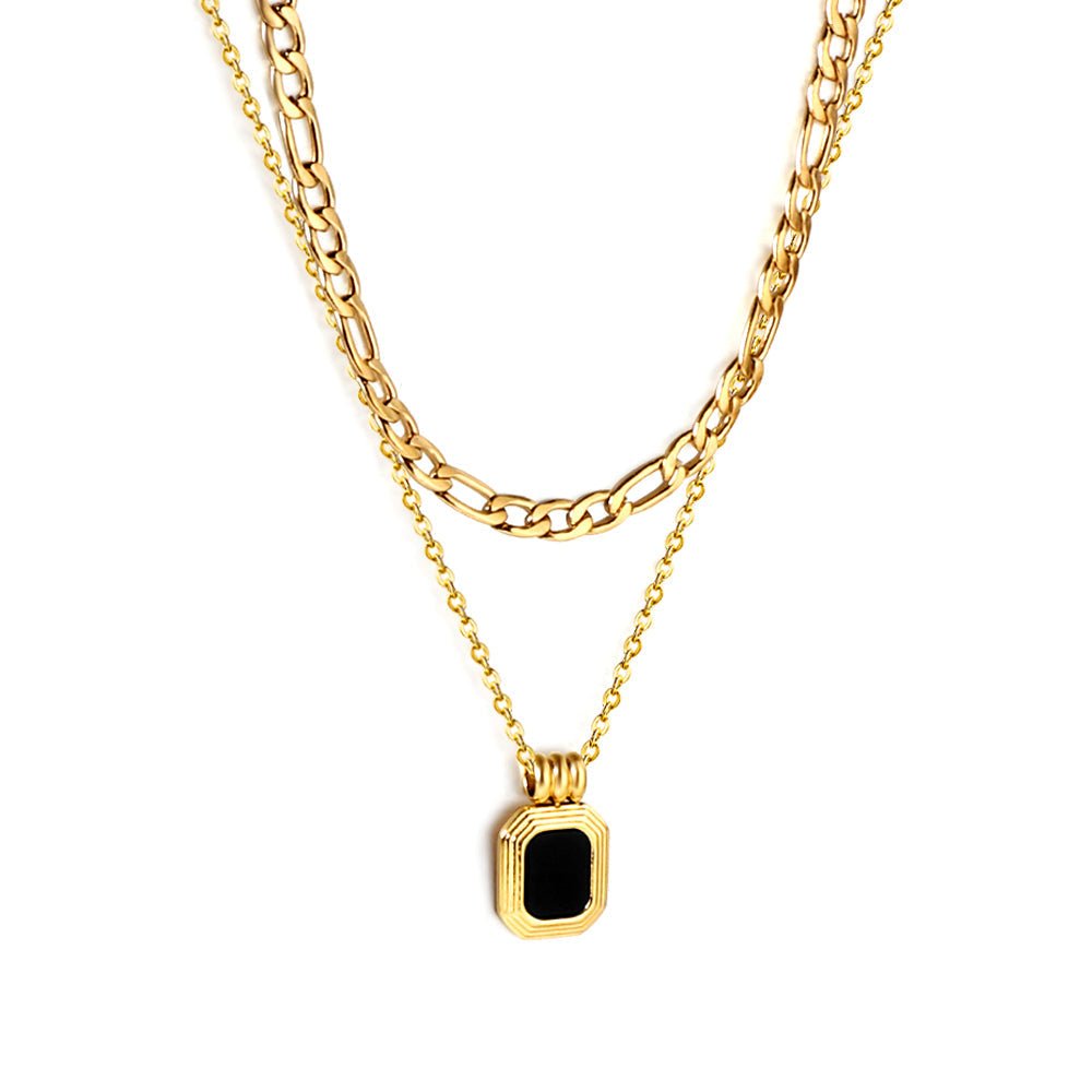 Emerald Bar Double Chain - MacroPanora