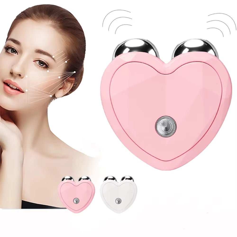 EMS Face Lifting Machine Facial Massager Microcurrent Roller Skin Tightening Rejuvenation Beauty Charging Facial anti Wrinkle - MacroPanora