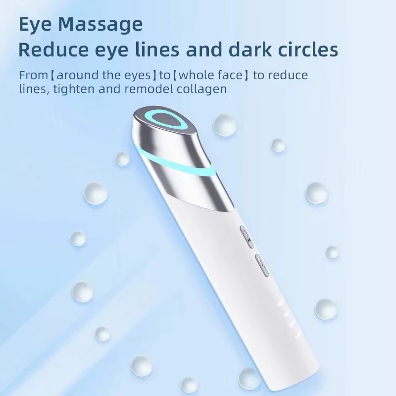EMS Microcurrent Wireless Eye Lifting anti Wrinkles Pen Eye Bags Dark Anti - Puffiness Device for Eye Massage Tools - MacroPanora