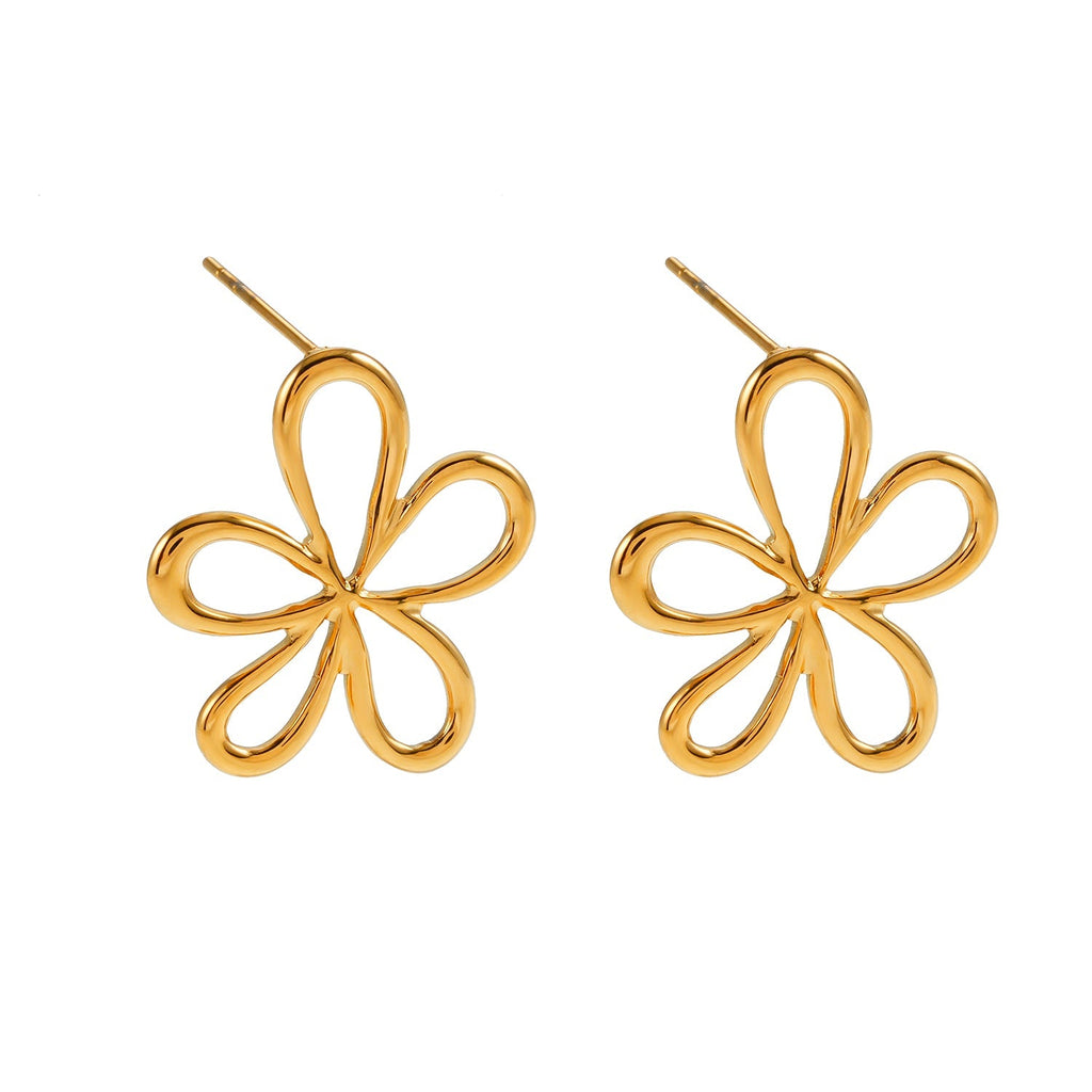 FIORI: Floral Fun Stud Earrings – A Bloom of Playful Elegance - MacroPanora