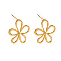 FIORI: Floral Fun Stud Earrings – A Bloom of Playful Elegance - MacroPanora