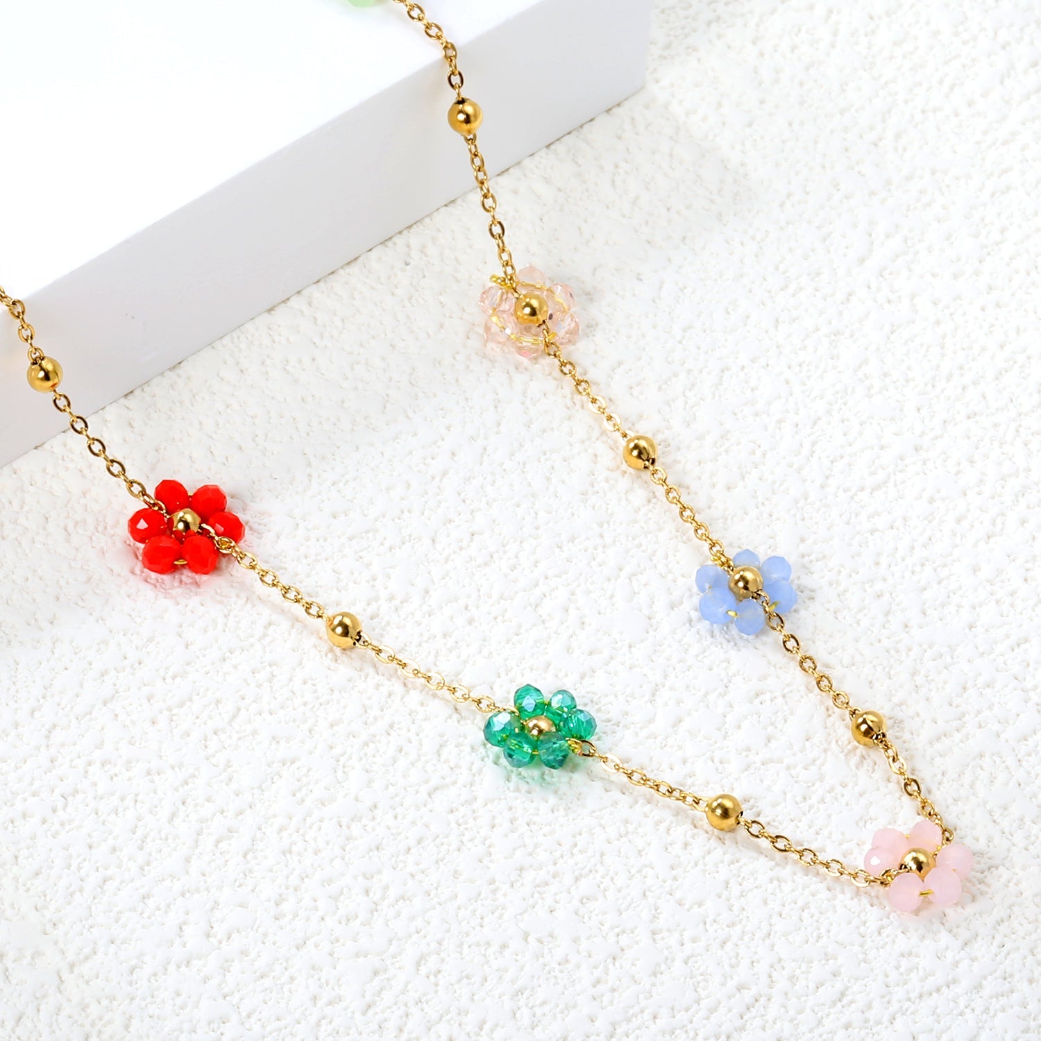 Floral Fusion Pendant Necklace - MacroPanora