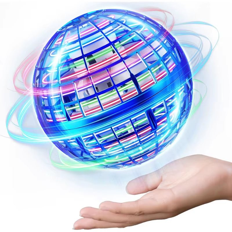 Flying Orb Ball, Hand Controlled Hover Boomerang Ball Toys, Hover Orbs Flying Spinner, Orb Drone Ball - MacroPanora