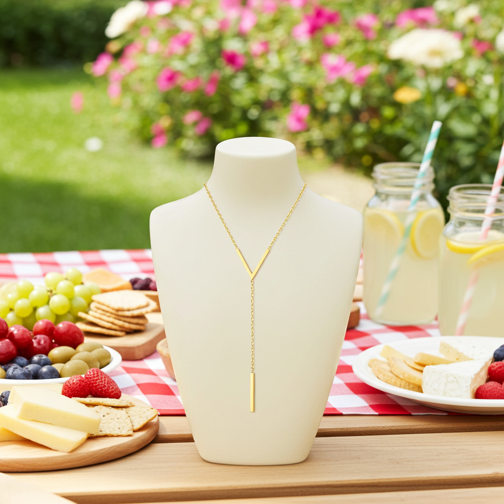 Geometric V-Link Choker - MacroPanora