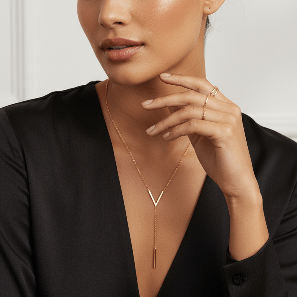 Geometric V - Link Choker - MacroPanora