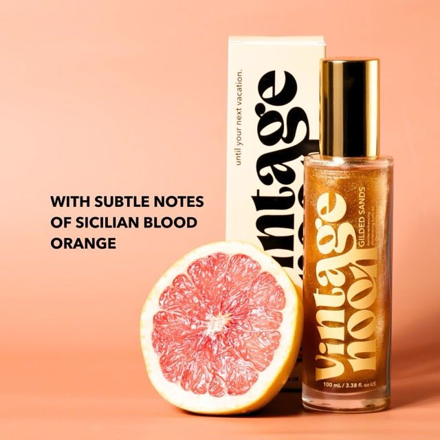 Gilded Sands Barrier-Enhancing Shimmering Body Oil - MacroPanora