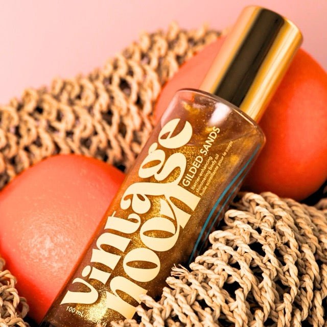 Gilded Sands Barrier-Enhancing Shimmering Body Oil - MacroPanora