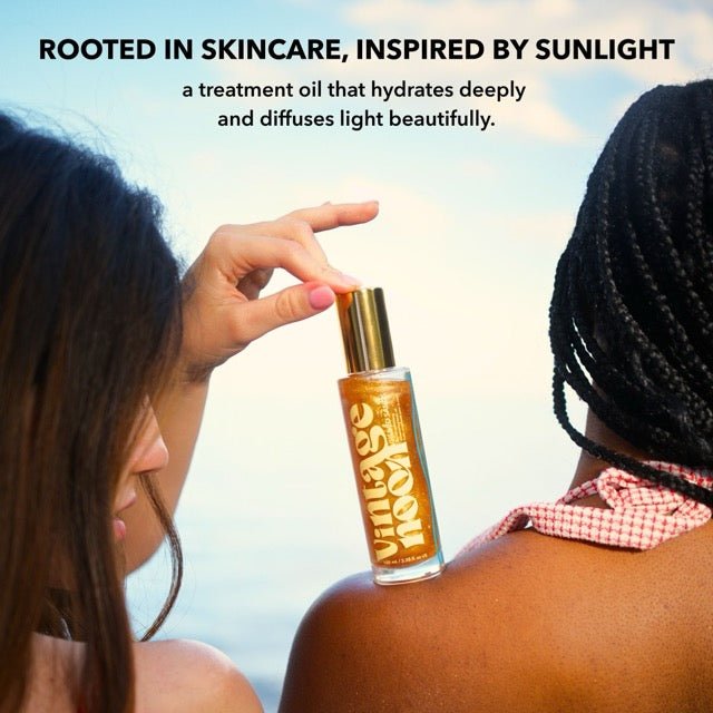 Gilded Sands Barrier-Enhancing Shimmering Body Oil - MacroPanora