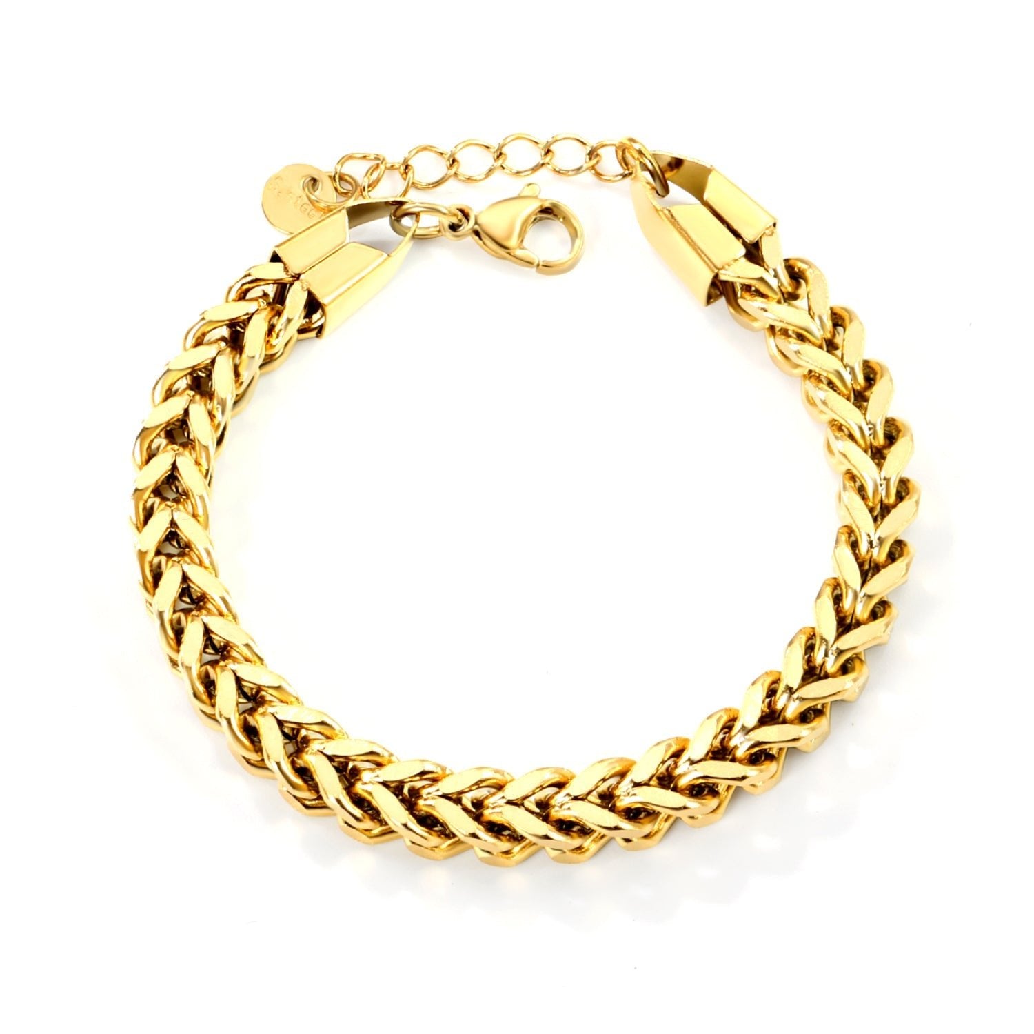 Gold Chain Link Bracelet - MacroPanora