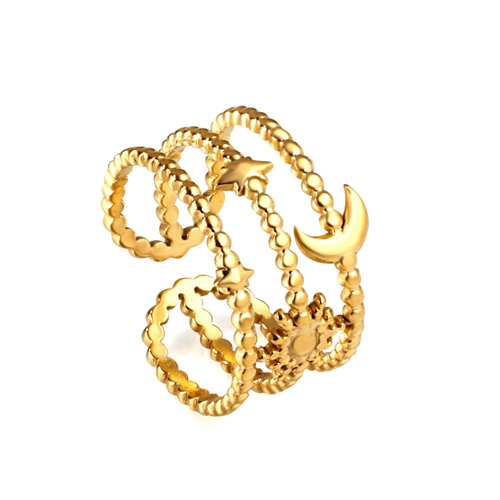 Golden Cutout Band - MacroPanora